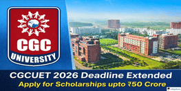 CGC University Admission 2026 Application Deadline Extended Till Feb 14
